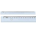 Arda Genomskinlig Linjal i plast - 30 cm 1 st