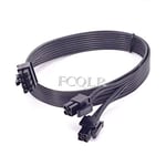 FCQLR PSU 8pin to 4+4Pin CPU Power Supply Câble P8 to P4 pour Corsair RM850 RM750 RM450