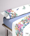 SERENA Tropico Bed Set 105x200x27 cm blue