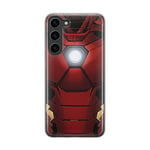 ERT GROUP Coque de téléphone Portable pour Samsung S23 Original et sous Licence Officielle Marvel Motif Iron Man 020 Parfaitement adapté à la Forme du téléphone Portable, Coque en TPU