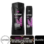 Lynx 12H Refreshing Fragrance Shower Gel 500ml & 48H Fresh Body Spray 250ml