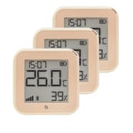 Shelly Plus H&T Gen3 Detector Beige 3-pack
