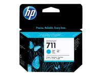 HP 711 - Pack de 3 - 29 ml - cyan - originale - cartouche d'encre - pour DesignJet T120 ePrinter, T520 ePrinter