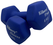 Kilberry Fitness Kilberry hantlar 6 kg 2-pack