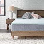 Sealy TrueForm Surmatelas en Mousse à mémoire de Forme de 5,1 cm, très Grand lit, Bleu