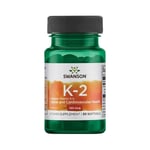 Swanson - Vitamin K-2 - Natural Variationer 100mcg - 30 softgels