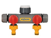 Hozelock Hoz2252 2-way Tap Connector 1/2 - 1in Bsp