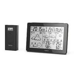 Hama LCD Wireless Indoor/Outdoor Pro Weather Forecast Centre, Black