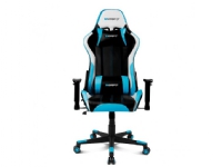 DRIFT DR175, Universal gaming-stol, 150 kg, Polstret Sete, Polstret Rygg, Svart/blått, Nylon
