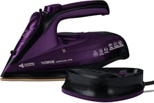 Tower T22008 CeraGlide Cordless Steam Iron with Ceramic Soleplate and Variable 