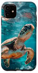 Coque pour iPhone 11 Tortue de mer Design Tortues de plage PC