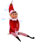 Jultomte som beter sig illa plyschleksak | Nyhet Lång böjlig stygg pojke jultomtar docka