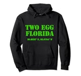 Two Egg Florida Coordinates Pullover Hoodie
