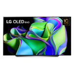 LG OLED evo OLED83C34LA.API TV 2,11 m (83 ) 4K Ultra HD Smart TV Wifi Argent - Neuf