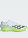 adidas Mens X Speed Form.2 Firm Ground Football Boot - White, White, Size 6, Men