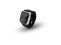 JT BERLIN 10842, Band, Smartwatch, Svart, Apple, Watch Serie 1-3 (42mm), Serie 4-8 (44 45mm), 49mm, Watch Ultra, Äkta läder