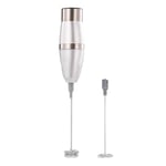 Amuzocity Stainless Steel Handheld Electric Milk Frother Coffee Frother Foamers