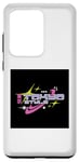 Galaxy S20 Ultra Tokyo Style (lavender text against black background) Case