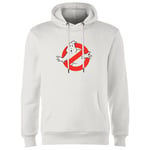 Ghostbusters Classic Logo Hoodie - White - M