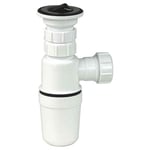 Gelia 3000920422 Pungvattenlås plast, med bottenventil, för 32 mm rör