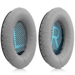 MMOBIEL Ear Pads Cushions Earpad Compatible with Bose QuietComfort Headset QC2 QC15 QC25 QC35 AE2 AE2i AE2 AE2-W (Grey)