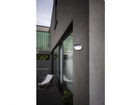 Lutec Bubble ST 9087 Solar vägglampa utomhus med rörelsesensor 2,3 W Neutralvitt Rostfritt stål