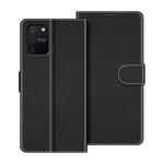COODIO Samsung Galaxy S10 Lite Case, Samsung Galaxy S10 Lite Phone Case, Samsung Galaxy S10 Lite Wallet Case, Magnetic Flip Leather Case For Samsung Galaxy S10 Lite Phone Cover, Black