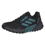 adidas Women's Terrex Agravic Flow 2 W Trail Running Shoes, Negbás Toqgri Ftwbla, 4 UK