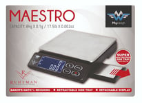 My Weigh Maestro Digital Dual Platform Kitchen Scale with Baker % - 8kg x 1g