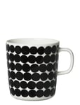 Räsymatto Mug Black Marimekko Home