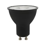 LEDlife LUX6 LED spotlight - 6W, RA 97, dimbar, 230V, GU10, svart - Dimbar : Dimbar, Kulör : Varm