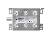 Axing BAB 6-02P, Kabelkniv, 5 - 1218 MHz, Grå, A, 15,5 dB, F