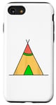 Coque pour iPhone SE (2020) / 7 / 8 Teepee Tent Camp Camping Cadeau Mignon Amérindien