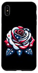 Coque pour iPhone XS Max Rose 4 juillet Drapeau américain américain pour garçons et filles