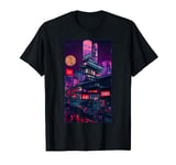 Tokyo Japanese City Futuristic Cyberpunk Ukiyo-e Otaku T-Shirt