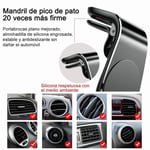 Air Vent Phone Holder Car Phone Mount Alloy Magnet Silicone For 3‑7in Phones