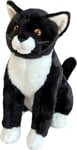 Dubi Maskot Katt Svart Sittande Plysch 28Cm Mjuk Kramgo Teddy Katt