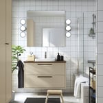 IKEA HAVBÄCK / ORRSJÖN kommod m lådor/tvättställ/kran 102x49x71 cm