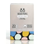 &SISTERS by Mooncup Organic Cotton Pads with Wings for Day/Night (