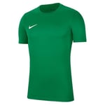 Nike Park VII Jersey SS Maillot Homme, Pine Green/White, FR : M (Taille Fabricant : M)