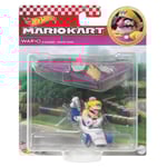 Hot Wheels Mario Kart Glider - Voiture en métal 1/64 - Figures Wario