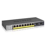 Netgear GS110TP Managed L2/L3/L4 Gigabit Ethernet (10/100/1000) Full duplex P...