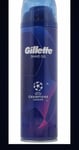 3 X Gillette Fusion 5 Champions league Shaving Gel for Men 200 ml 3 PACK 