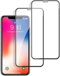 profones [2 PACK [Full Coverage] Tempered Glass Screen Protector For Apple iPhone XS Max and iPhone 11 Pro Max, Compatible with 3D Touch & Face ID
