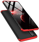 IMEIKONST Huawei Y9 Prime 2019 Case 3 in 1 Design Hard PC Case Premium Slim 360 Degree Full Body Protective Shockproof Ultra Thin Cover for Huawei P Smart Z/Enjoy 10 Plus. 3 in 1 Black + Red AR