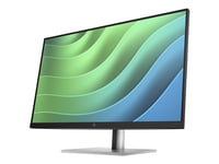 Hp E27 G5 - E-Series - Led-Skärm - 27 Tum - 1920 X 1080 Full Hd (1080P) @ 75 Hz - Ips - 300 Cd/M² - 1000:1 - 5 Ms - Hdmi, Displayport - Svart, Svart Och Silver (Stativ) - Med Hp 5 Års Hårdvarusupport På Plats Nästa Arbetsdag För Standardmonitorer