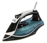 Russell Hobbs Supreme Steam Iron, Ceramic soleplate, Easy fill 350ml Water Tank, 155g Steam Shot, 60g Continuous steam, Self-clean, Anti calc & Anti-drip function, 3m Cord, Auto Shut Off, 2600W, 23260
