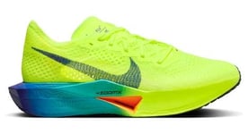 Chaussures de Running Femme Nike ZoomX Vaporfly Next% 3 Jaune Bleu 38