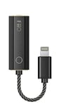 FIIO FIIO JadeAudio KA1 Amplificateur de casque USB DAC haute résolution sans perte pour smartphones/PC/ordinateur portable/lecteurs (Lightning, noir)