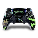 RICK AND MORTY GRAPHICS VINYL SKIN DECAL FOR SONY PS5 DUALSENSE EDGE CONTROLLER